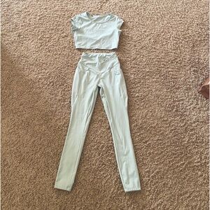Gymshark leggings and top workout set